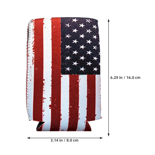 6 Unidades Fundas Aislantes Para Lata Con . . 1
