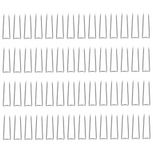 200Pz Spilli Porta Tessuti Cucito U Forma in Acciaio Argento Duraturi