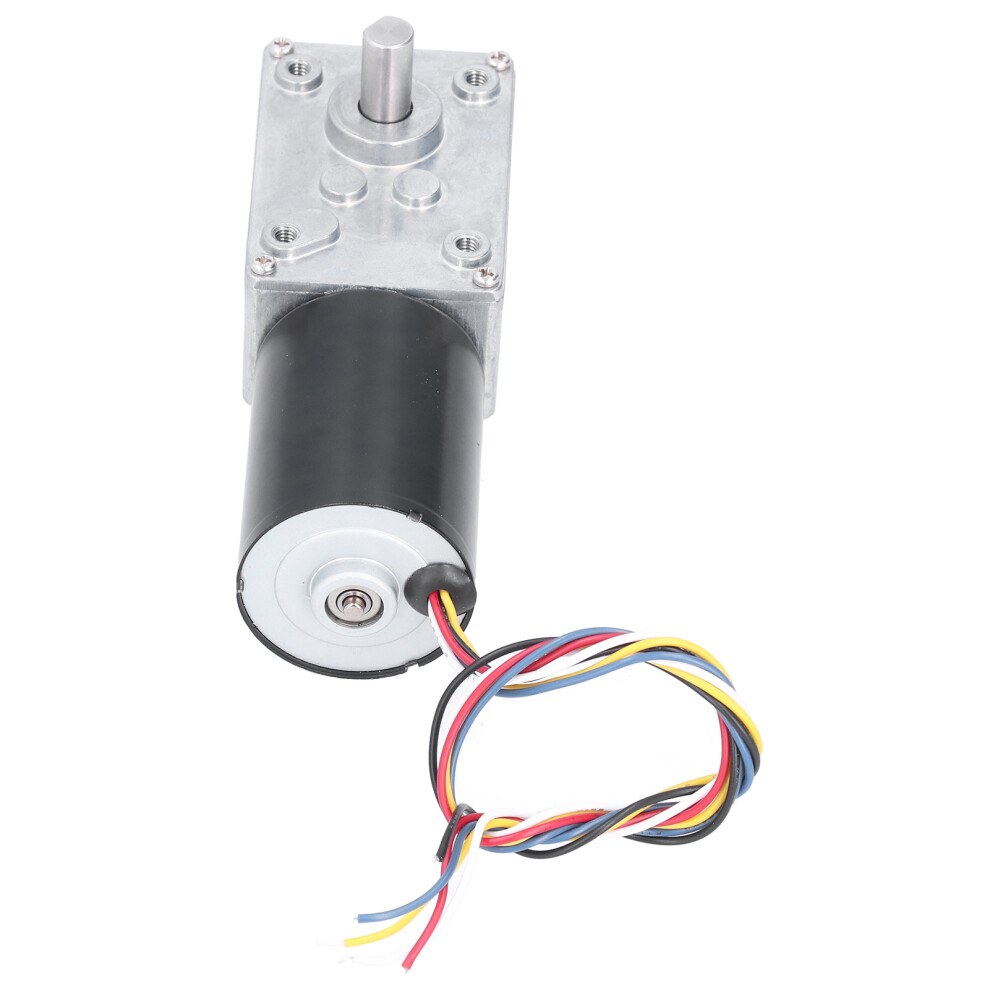 Dc Brushless Worm Gear Motor 260Rpm Low Noise 24V Industrial Gearbox 6931358078806