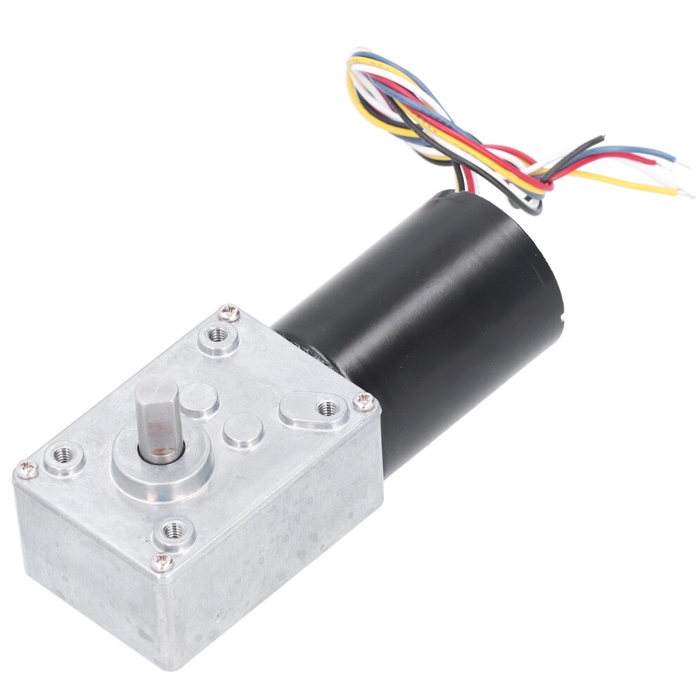 Dc Brushless Worm Gear Motor 160Rpm High Torsion Low Noise Electric Gearbox 3791358079219