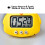 Cute Animal Kitchen Timer with Loud Alarm, Large Screen, Magnet, Stand 5