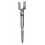 Stålstolpebase 100x865mm boremaskine 1