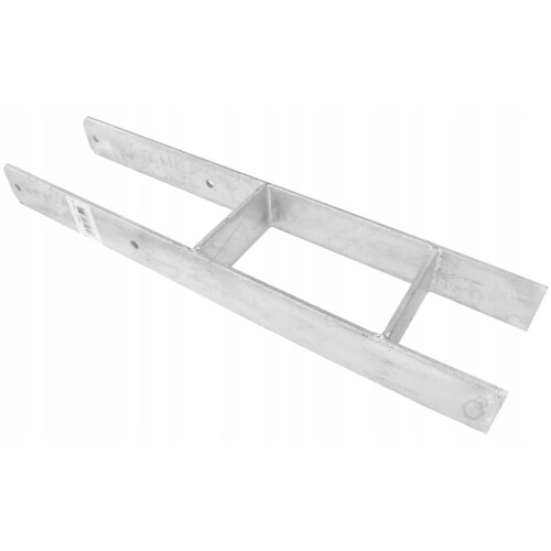 Stützenfußankerwinkel Typ H Stahl 101x600x6mm 1