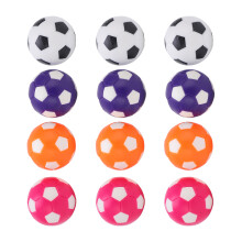 12 pezzi palline multicolori da calcio balilla da tavolo per interno 3,75 cm