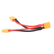 Câble parallèle XT60 1M-2F, silicone, 125 mm comme sur les photos