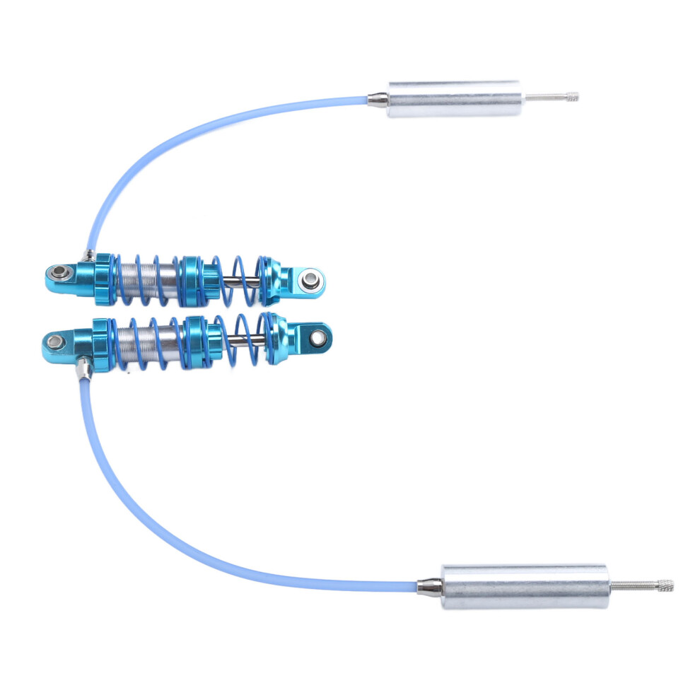 2Pcs 70Mm Aluminum Rc Car Shock Absorbers For 1/10 Crawler Blue 7891358082199