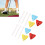 2 Set Golf Tees Einstellbare Unzerbrechlich ABS 11