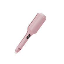 Hair Curling Iron 32mm Deep Waver Hair Curler Adjustable-Pink