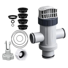 Split Hose Plunger Valves Pool Drain Cap O Rings for Sand Filter