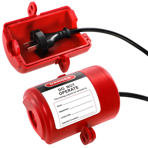 Waterproof Portable Electrical Plug Lock Plug Lockout-HSD42 1