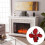 Heat Powered Fireplaces Fan With Automatic Temperature-Black 4