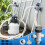 Split Hose Plunger Valves Pool Drain Cap O Rings for Sand Filter 4