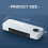 Practical Wall Mounted Heaters Efficient Warming Device-EU 7