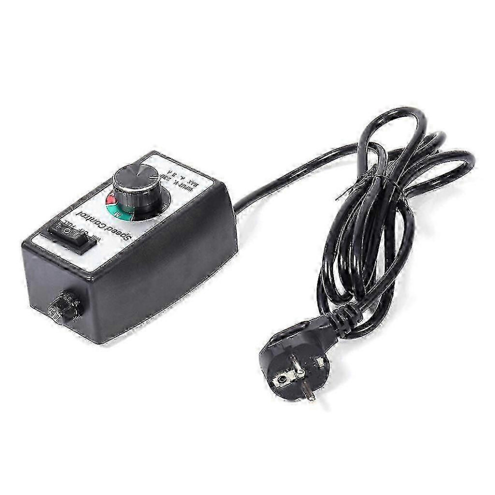 Kikidex (As Show, One Size) Stepless Motor Speed Controller Dimmer Adjuster For Fan 230V Eu Plug