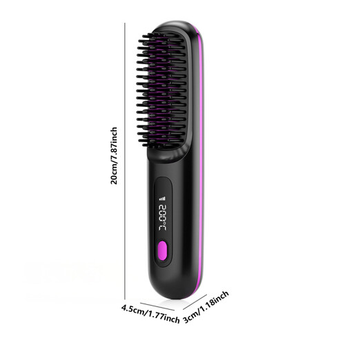 Thermal Styling Brush with Technology Adjustable-Purple 2