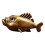 Ancient Fish Statue Handmade Copper Marine Animal-Retro 1