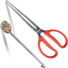 Strong Fireplaces Ashes Removal Set with Ergonomic Handle &
