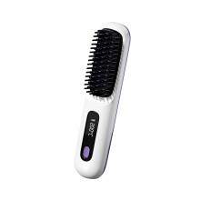 Quick Styling Hair Straightener Comb Technology for-White