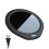 Permanent ABS Drink Toastier With 8H Clock Desk Home Use-Black 1