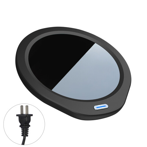 Permanent ABS Drink Toastier With 8H Clock Desk Home Use-Black