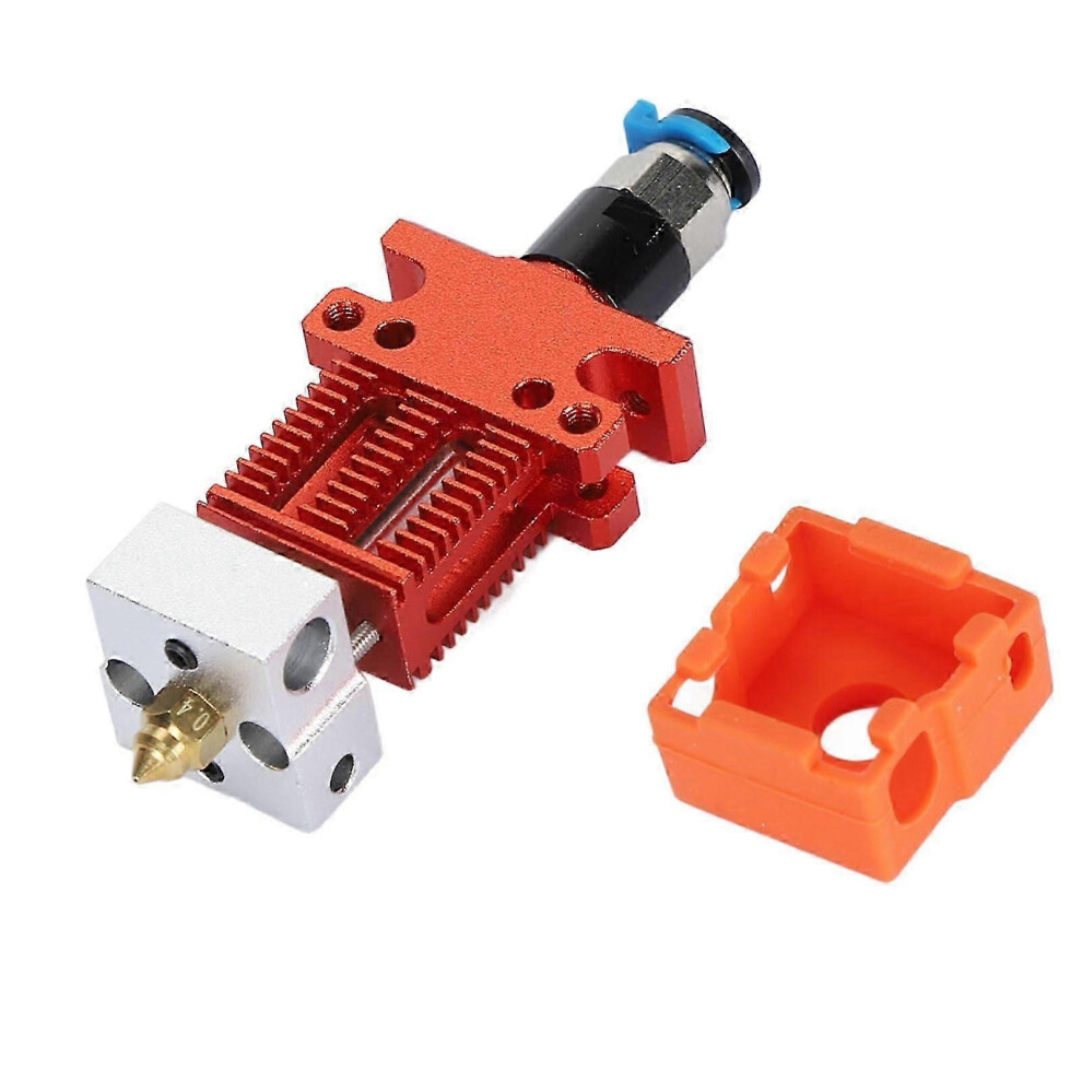 Kikidex (As Show, One Size) Assembled Extruder Hotend All Metal 3D Printer Extrusion Print Head For Creality Cr 6 Se For Ender 3 Series
