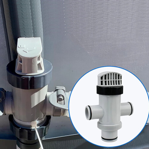 Adjustable Pool Plunger Valves with Water Outlet Filter Plastic 1