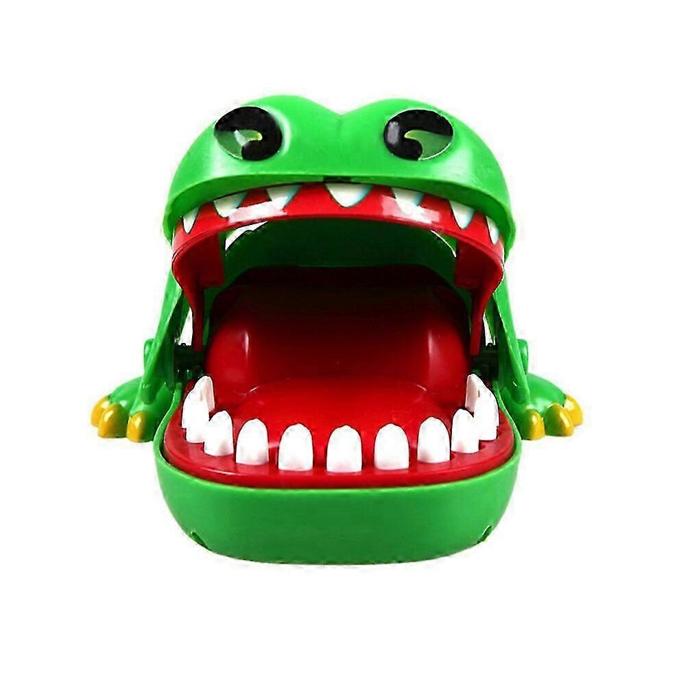 Kikidex (As Show, One Size) Crocodile Teeth Toys For Kids Alligator Biting Finger Dentist Games Funny For Party And Children Game Of Luck Pranks Kids Toys Green