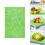 8Pcs Waterproof Coaster Food Freshly Keeping Mat Fruit 2