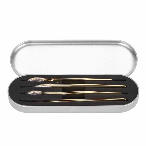 Wimpernverlängerungs-Pinzetten-Set, 1
