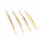 Wimpernverlängerungs-Pinzetten-Set, 5