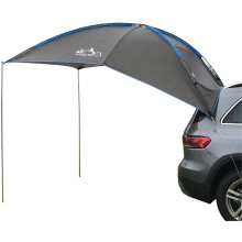 Car Awning Oxford Wear-Resistant Waterproof Sun Shelter Car Side Tent Tailgate Canopy Anti-UV For Camping Travel