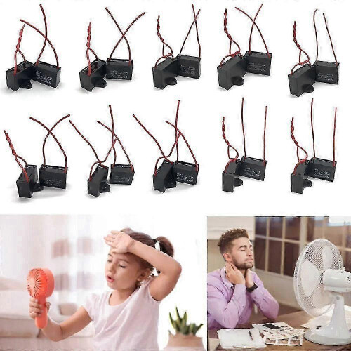 (As show, 5UF) CBB61 Capacitor 450V Fan Capacitor Durable Start Capacitor 1