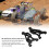 Bracci della sospensione in alluminio da 95 g LIMITLESS 1/7 nero 7