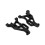 Bracci della sospensione in alluminio da 95 g LIMITLESS 1/7 nero 12