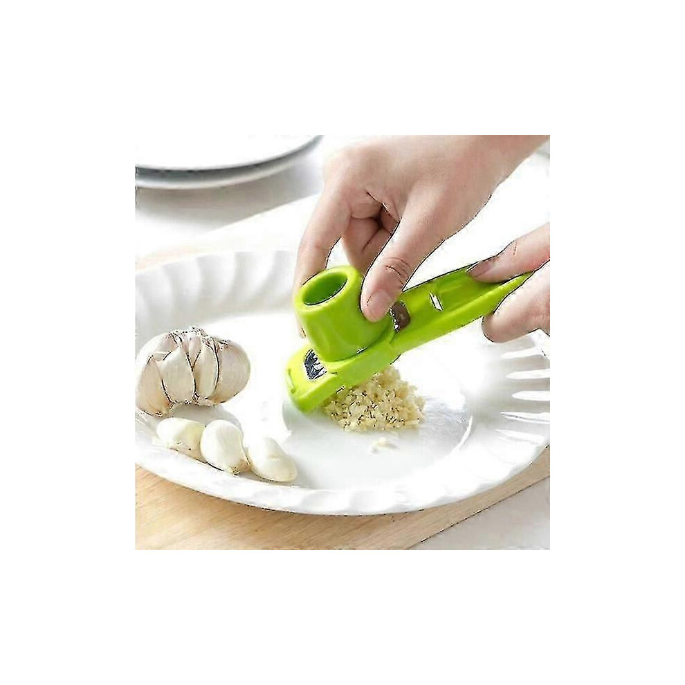 Kikidex (As Show, One Size) 1-Pack Multifunctional Manual Ginger Garlic Grinder Grater
