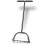 Manual Lawn Grass Aerator Tool with Detaching Rake 10 Iron Spikes 15