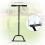 Manual Lawn Grass Aerator Tool with Detaching Rake 10 Iron Spikes 4
