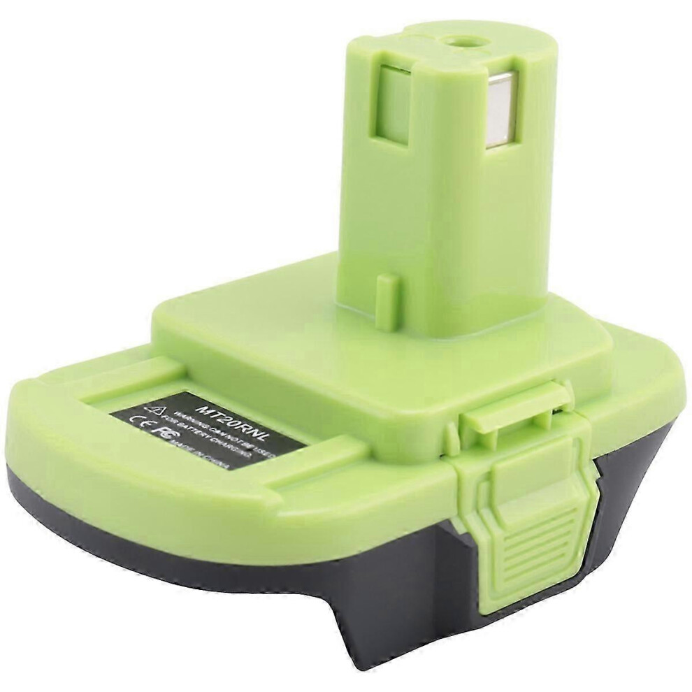 Kikidex (As Show, One Size) Mt20rnl Battery Adapter Use For Ryobi 18V Tools,Converts For Makita