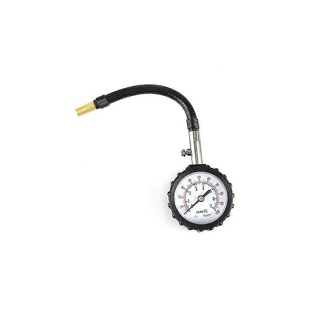 Kikidex (As Show, One Size) Professional Precision Truck Auto Vehicle Car Tyre Tire Air Pressure Gauge Tester Meter
