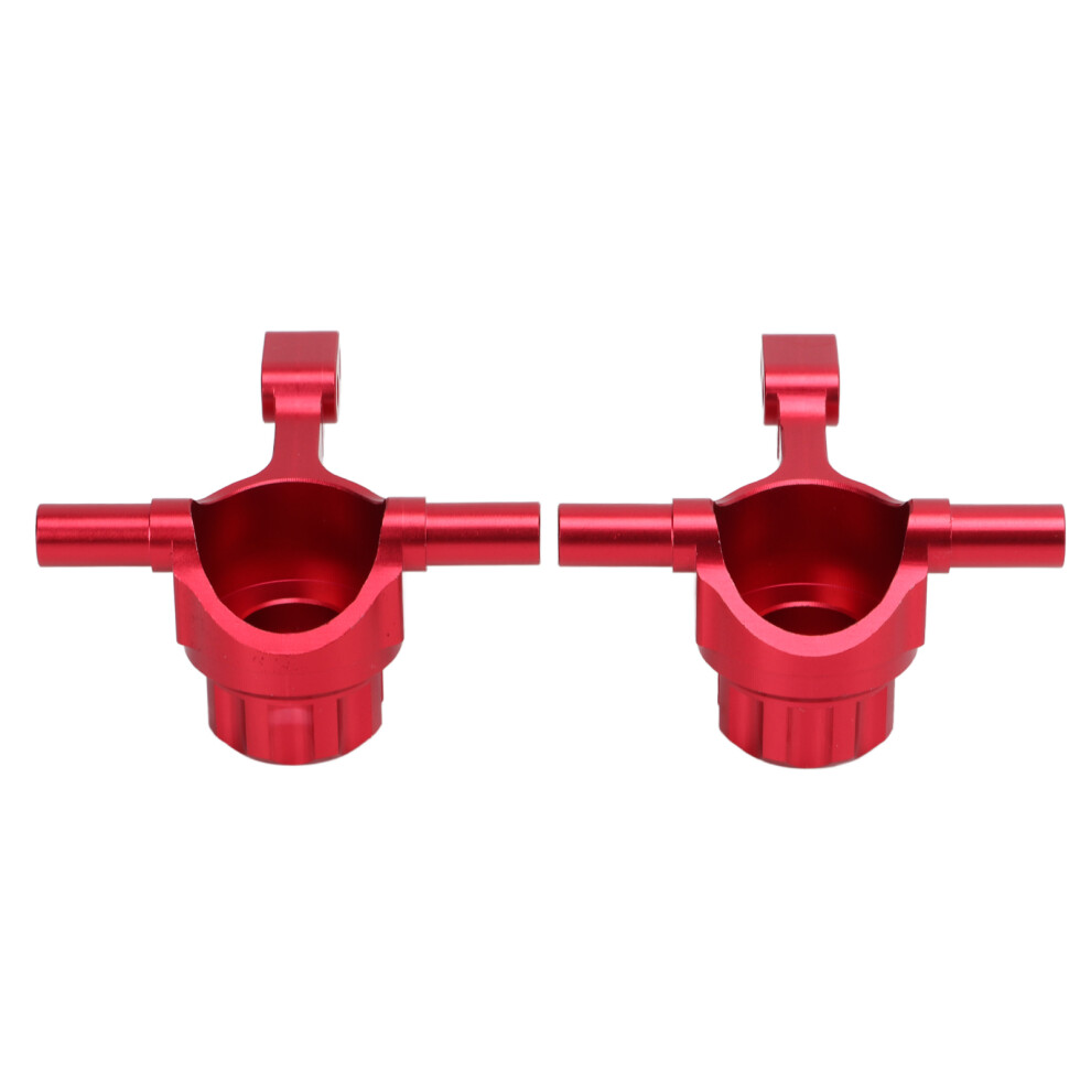 Enhance Steering Of Tamiya Tt02 With Aluminum Alloy Knuckle Arms Red 8491358085948