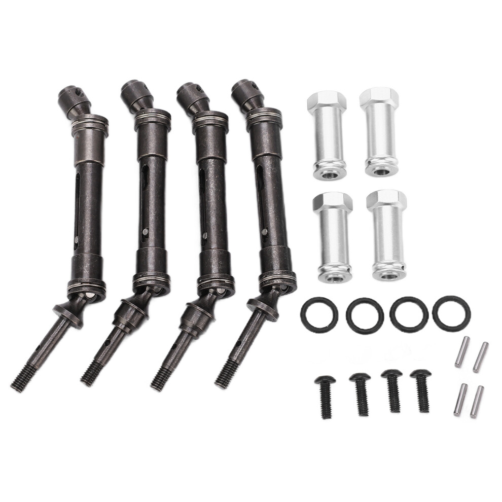1/10 Rc Car Drive Shaft Aluminum Alloy Cvd Upgrade For Traxxas Durable Silver 5071358085907