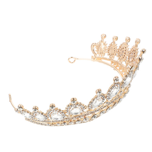 Goldene Braut Haarband Hochzeit Schmuck Accessoire