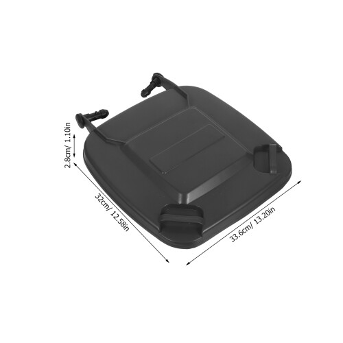 Tampa Substituta Para Lixeira 30L Resistente Claro 2