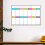 Quadro Adesivo Apagável Com Calendário 5