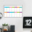 Quadro Adesivo Apagável Com Calendário 4