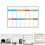 Quadro Adesivo Apagável Com Calendário 10