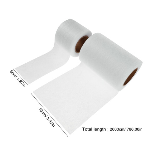 2Pcs Termocolante Dupla Face 20M Peso Leve Para 1