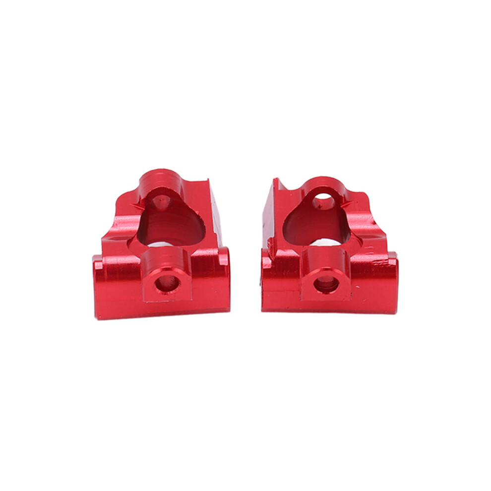 2Pcs Aluminum Alloy Front C Hubs for 1/18 Mini T 2.0 2WD RC Car Red-image-OPC-PMRHJRK-NEW