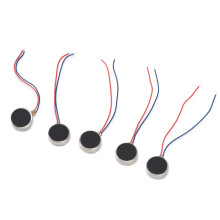 1034 moteur vibratoire plat en forme de pièce 3V 5W fer