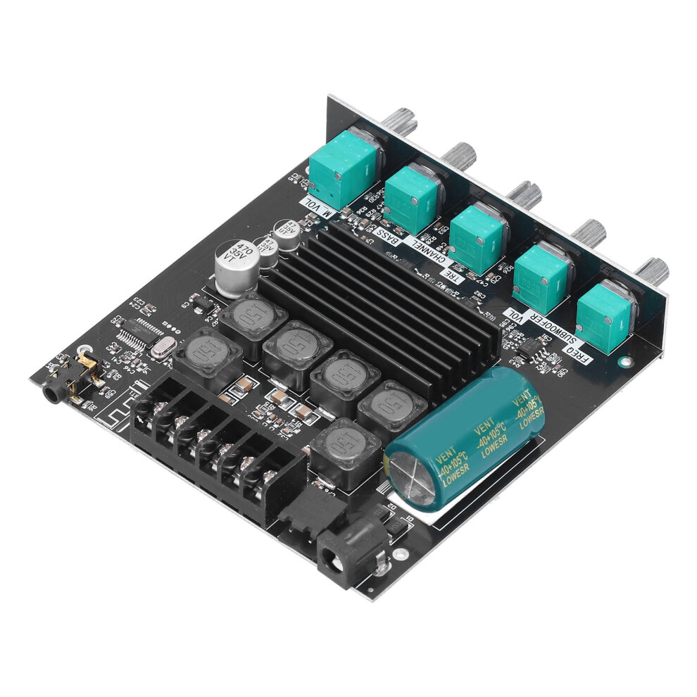 Diy Bluetooth 2.1 Channel Audio Amplifier Board Zk-Tb21 50W 4131358087187